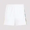 Casablanca Logo-embellished Jersey Shorts In White