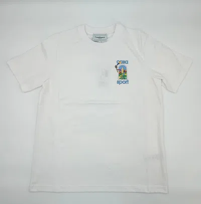 Casablanca White Le Jeu Colore T-shirt