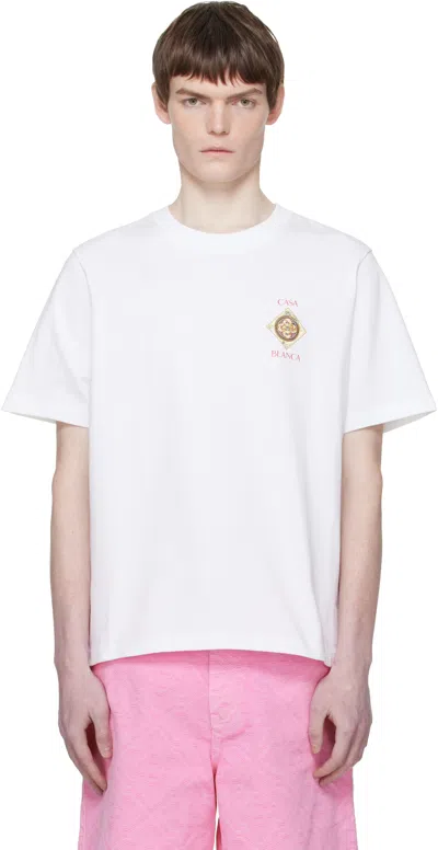 Casablanca Self-portrait Self-portrait Camel Alpaca Cropped Cardigan With Crystal Trims In White