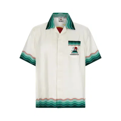 CASABLANCA CASABLANCA WHITE SHIRTS MEN