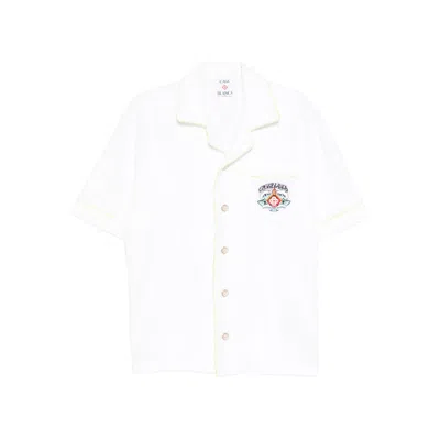 CASABLANCA CASABLANCA WHITE SHIRTS MEN