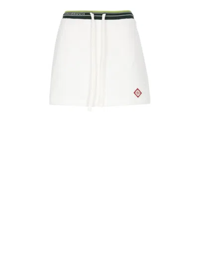 CASABLANCA CASABLANCA WHITE SKIRT