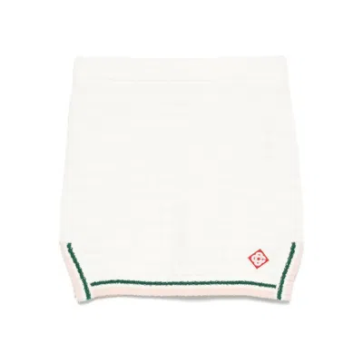 Casablanca White Skirts - Fitted Skirts Women