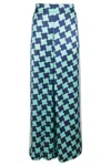 Casablanca Patterned Silk Wide-leg Pants