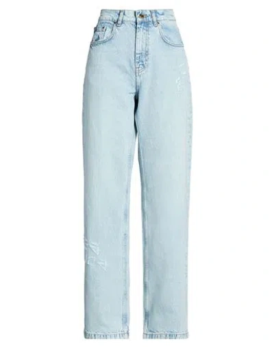 Casablanca Woman Jeans Blue Size 26 Cotton