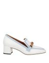 CASABLANCA CASABLANCA WOMAN LOAFERS WHITE SIZE 7 LEATHER