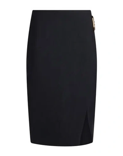 Casablanca Woman Midi Skirt Black Size 2 Polyester, Virgin Wool, Elastane, Polyamide