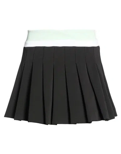 Casablanca Woman Mini Skirt Black Size S Viscose, Polyamide, Elastane, Recycled Polyester, Organic C