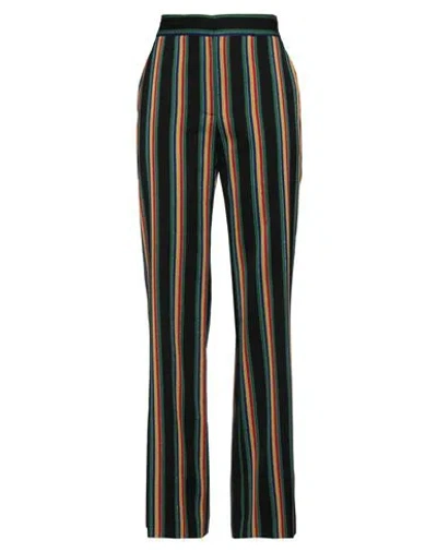 Casablanca Woman Pants Black Size 4 Virgin Wool, Polyester