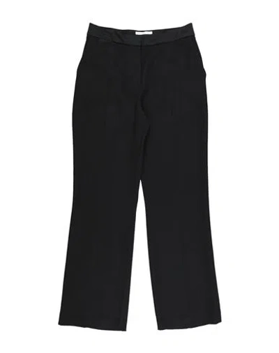 Casablanca Woman Pants Black Size 8 Viscose, Silk