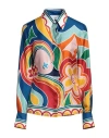 Casablanca Le Pouvoir Des Fleurs Shirt In Blue