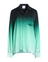 Casablanca Gradient Geometric-pattern Shirt In Green