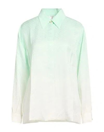 Casablanca Woman Shirt Light Green Size Xl Viscose