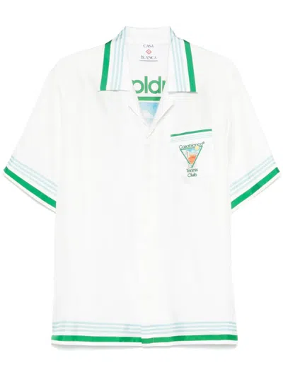 Casablanca Women Metaphysical Tennis Icon Shirt