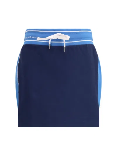 Casablanca Women Punto Mini Skirt In Blue