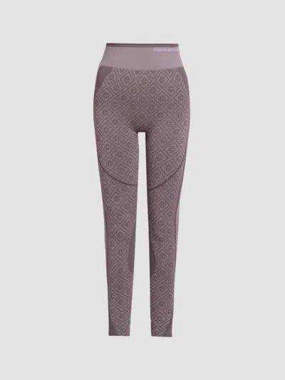 Casablanca Women's Seamless Monogram Leggings In Gray