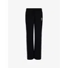 Casablanca Womens Black Striped Wide-leg Wool Jogging Bottoms Xs In Black