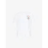 Casablanca Casa Way Mountain Black T Shirt In White
