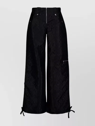CASABLANCA WOMENS WIDE LEG RAVE TROUSERS