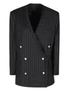 Casablanca Collarless Oversized Blazer