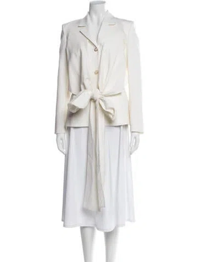 Pre-owned Casablanca Wool Blazer In Neutral