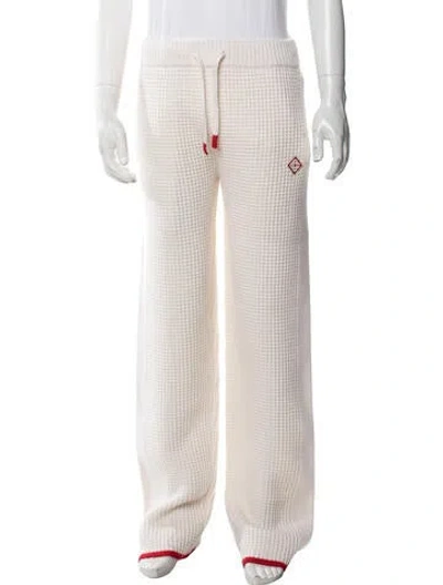 Pre-owned Casablanca Wool Pants W/ Tags In Neutrals