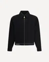 Casablanca Tailored Wool Jacket With Contrasting Logo In Black
