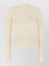 Casablanca Ivory Wool Sweater