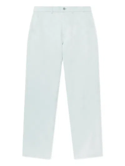 Casablanca Workwear Cotton Track Trousers In Blue