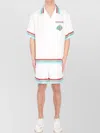 Casablanca Casa Way World Series Silk Shirt In White