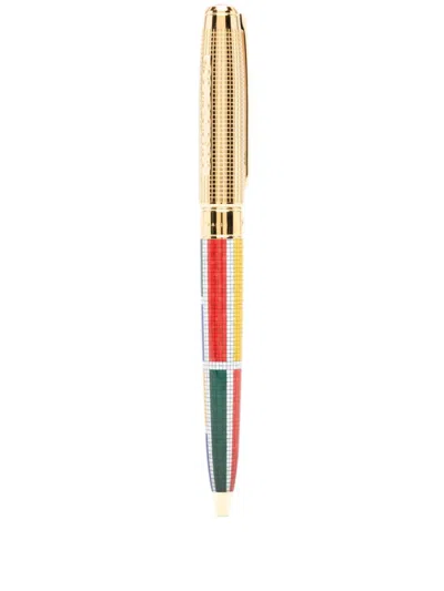 Casablanca X S.t.dupont Rollerball Pen In Gold