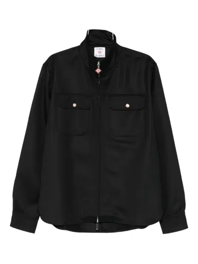 Casablanca Zip Pockets Jacket In Black