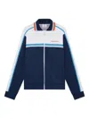 Casablanca Pique Truck Jacket In Blue