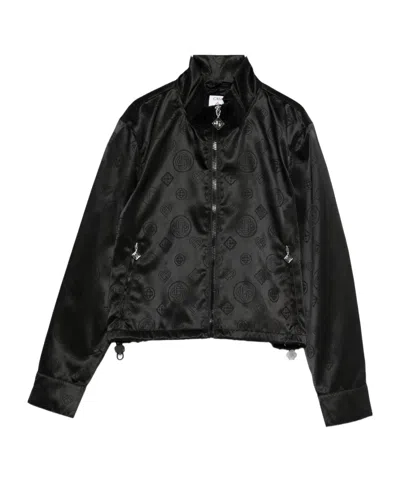 CASABLANCA ZIPPERED LONG-SLEEVED CASUAL JACKET