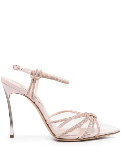 Casadei 100mm Blade C+c Pumps In Pink