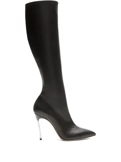 CASADEI 100MM BLADE TO THE KNEE BOOTS