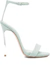 Casadei 100mm Marta Solar Eclipse Stiletto Sandals In Blue