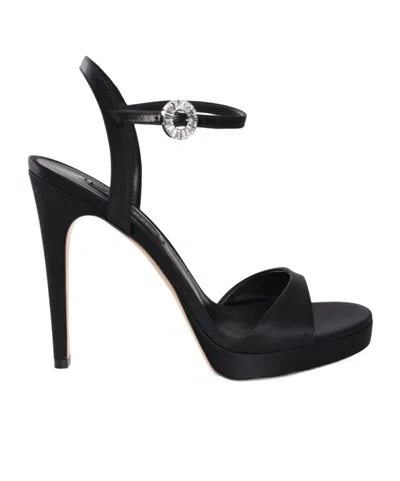 Casadei 100mm Michelle Sandals In Black