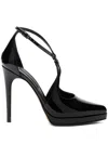 Casadei 100mm Milonga Pumps In Black