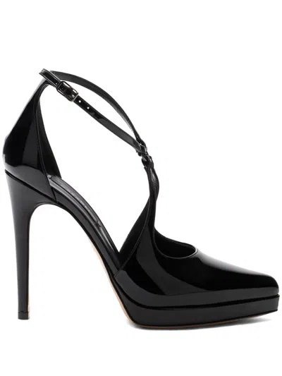 Casadei 100mm Milonga Pumps In Black