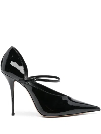 CASADEI 100MM SCARLET PUMPS