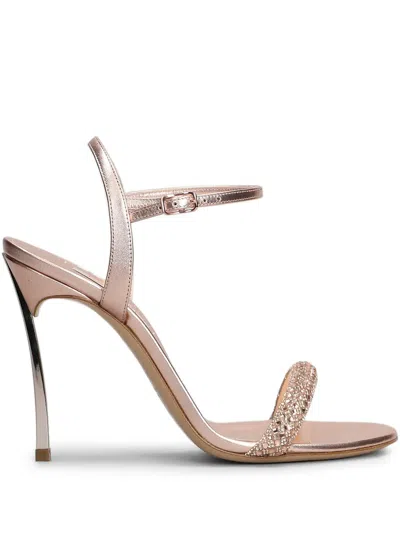 CASADEI 110MM JULIA STRATOSPHERE SANDALS