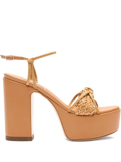 Casadei 120mm Marbella Sandals In Blue
