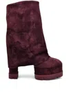 Casadei 120mm Nancy Boots In Red