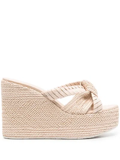 Casadei Formentera 130mm Mules In Pink