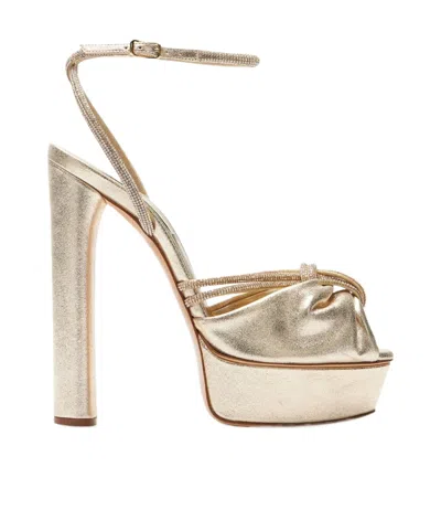 CASADEI 140MM TAYLOR FLORA WONDER SANDALS