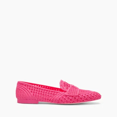 Casadei 3d Loafer - Woman Flats And Loafers Fuchsia 41 In Pink