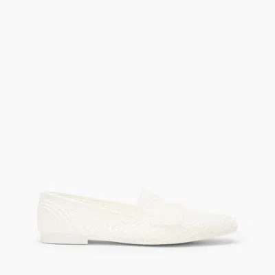 Casadei 3d Loafer - Woman Flats And Loafers White 37