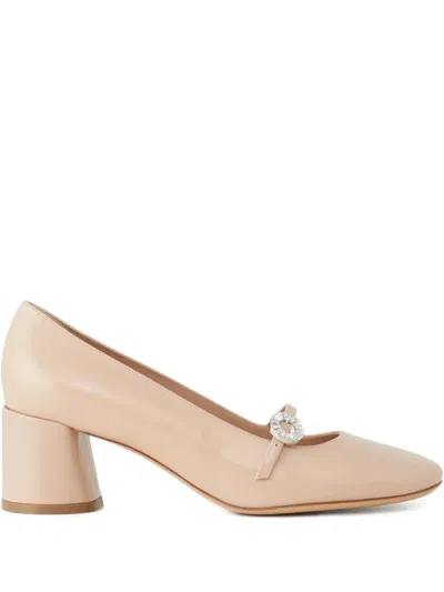 Casadei 50mm Cleo Pumps In Pink