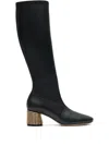 Casadei ロングレザーブーツ 50mm In Black